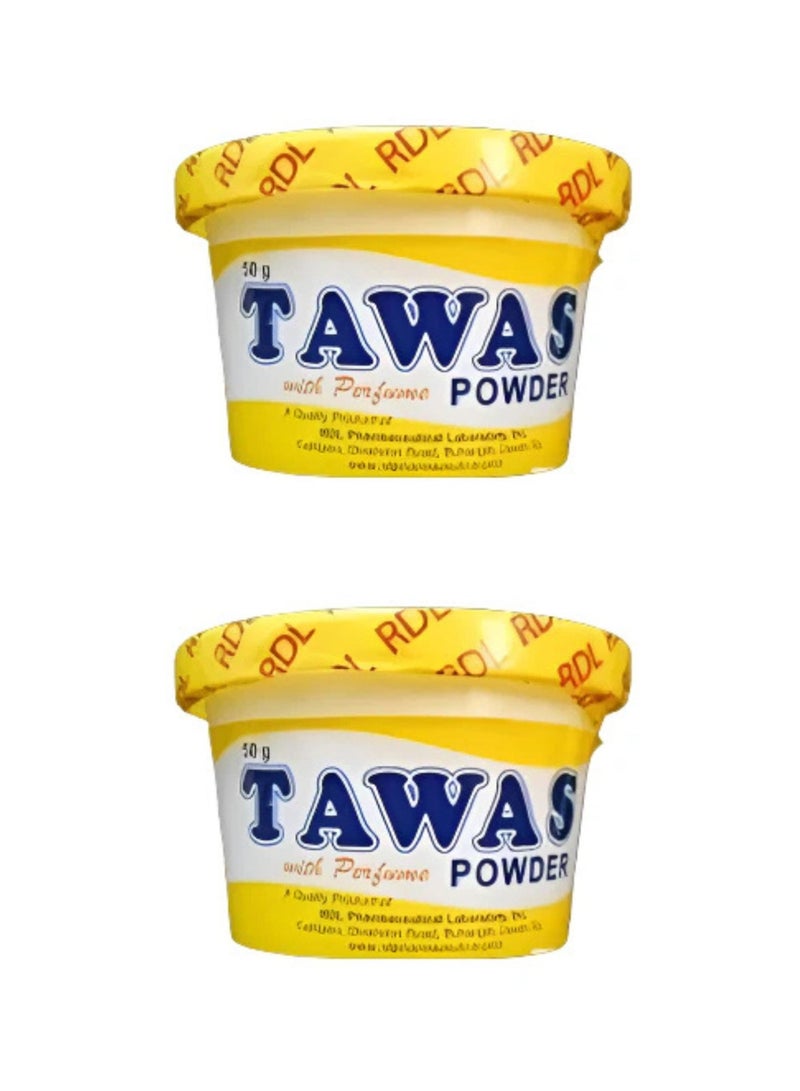 RDL 2 Piece TAWAS POWDER with perfume 50 g - Image 1